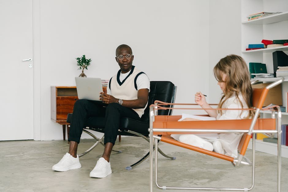 Sports psychologist conducting therapy session with professional athlete