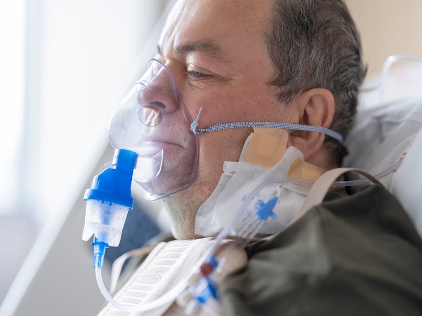 Outpatient breathing therapist working with patient on capnometry biofeedback device