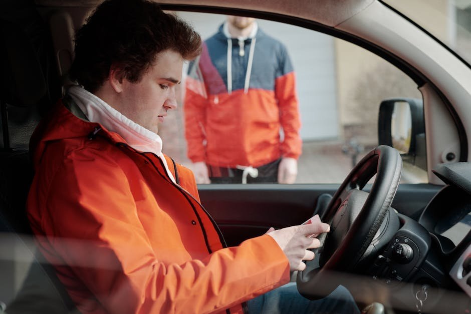 Young adult on phone with insurance navigator while reviewing prescription bottles