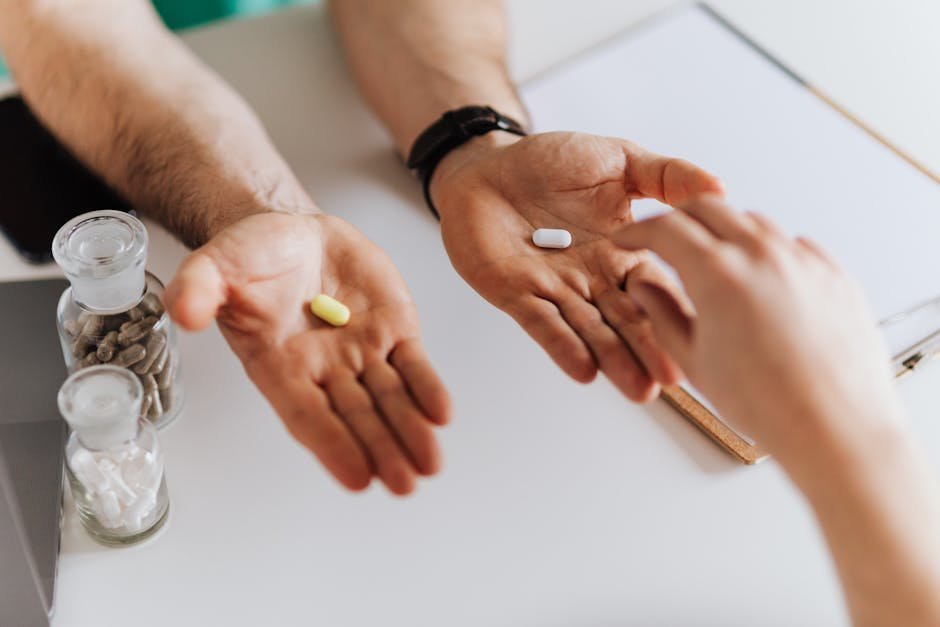 Perinatal psychiatrist discussing medication options and risk-benefit with pregnant patient